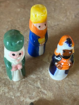 Lote figuras Roscón de Reyes y recuerdos