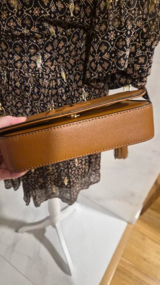 Bolso bandolera Ralph Lauren marrón