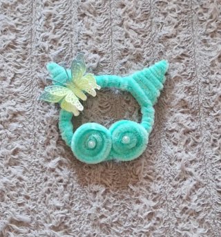 Llavero charm turquesa