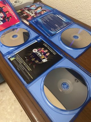Lote PS4: Horizon, FIFA 18 y FIFA 19