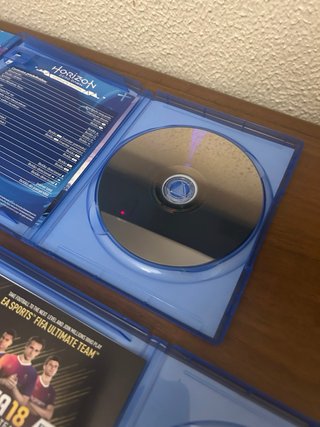 Lote PS4: Horizon, FIFA 18 y FIFA 19