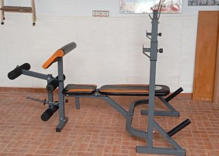 Banco de pesas multifuncional