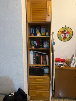 Librería de madera
