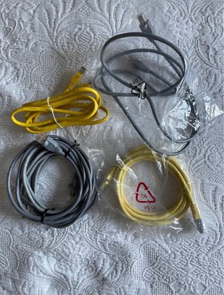 Pack Cables Ethernet RJ45 NUEVOS (SOLO ENVÍO)
