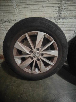 Llantas Golf 7 con neumáticos