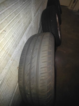 Llantas Golf 7 con neumáticos
