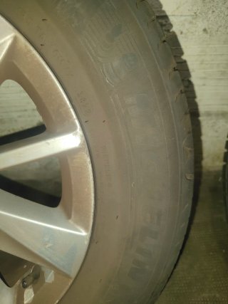 Llantas Golf 7 con neumáticos