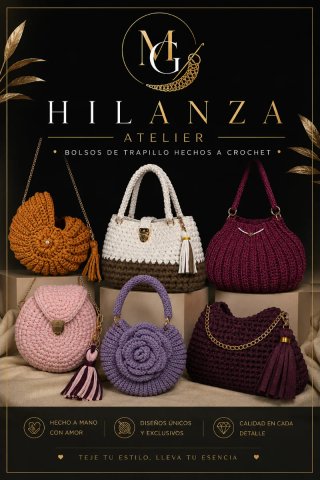 Bolsos HILANZA ATELIER hechos a mano