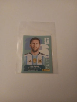 Cromo Lionel Messi Mundial 2026