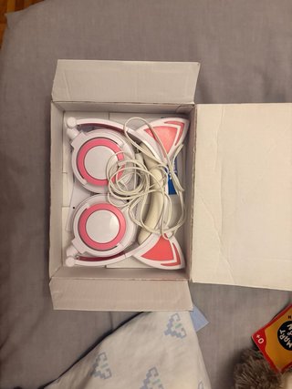 Auriculares de Gato LED