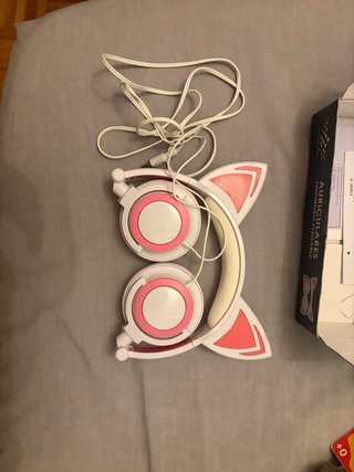 Auriculares de Gato LED