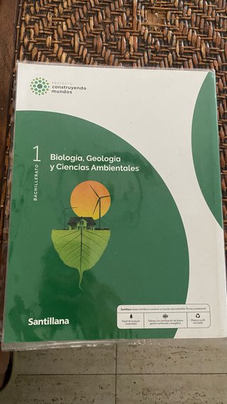 Biología, Geología y Ciencias Ambientales 1 Bac...
