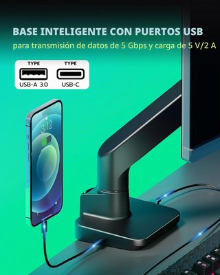 Soporte Brazo Monitor ARES WING 17-49