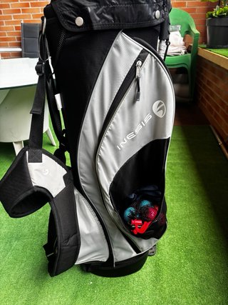 Bolsa de palos de golf negra