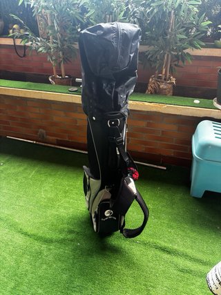 Bolsa de palos de golf negra