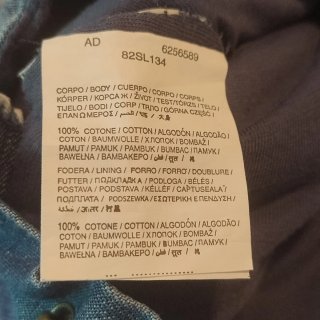 Salopette jeans Fagottino 18-24 mesi 86 cm.