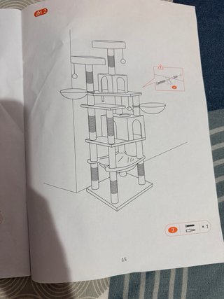 Árbol rascador para gatos PT18- NUEVO