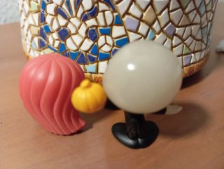 Minifiguras Jack Skellington y Sally 3cm