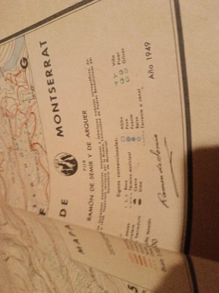 Mapa de Montserrat