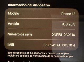 iPhone 12 Rojo 128 GB