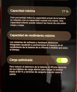 iPhone 12 Rojo 128 GB