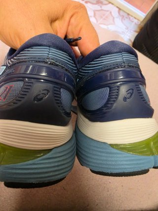 Deportivas Asics Azul y Turquesa