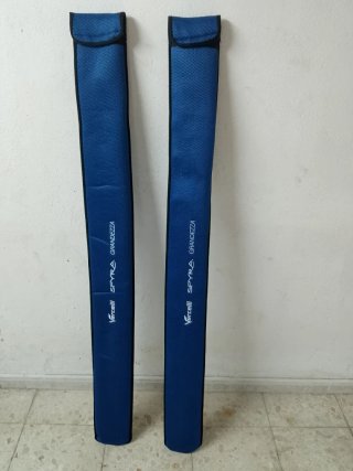 Pareja cañas surfcasting Vercelli Spyra Grandezza