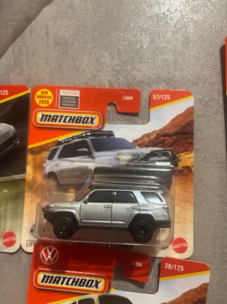 4x Matchbox cars