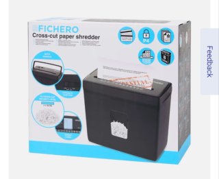 Trituradora de papel FICHERO P4