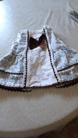 Vestido de verano floral para bebé