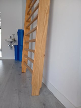 Espaldera de madera