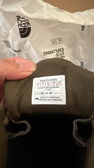 Botas The North Face Marrones y Rosas