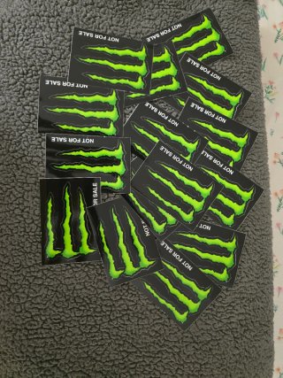 Pegatinas Monster Energy (Pack)