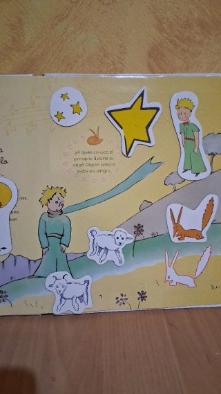 Libro El Principito con Imanes