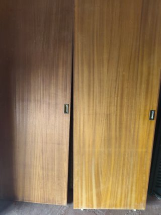Puertas correderas de madera