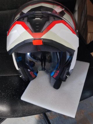Casco Moto Modular + Intercomunicador Nuevo tallaS