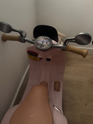 Moto Eléctrica Scooter Rosa Infantil
