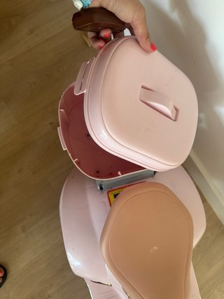 Moto Eléctrica Scooter Rosa Infantil