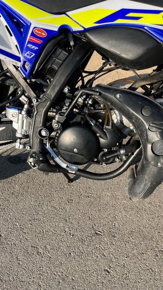 Sherco 50cc Enduro Azul y Blanco