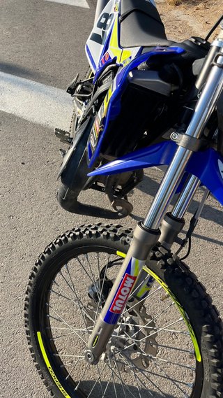 Sherco 50cc Enduro Azul y Blanco