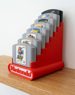 Supporto per giochi / cartucce Nintendo 64 3D
