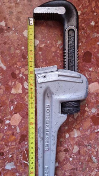 Llave de fontanero Rothenberger 18 450mm