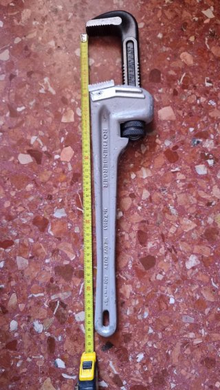 Llave de fontanero Rothenberger 18 450mm