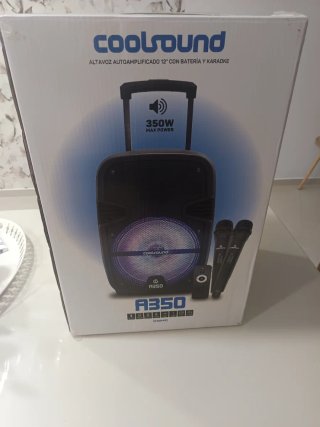 Altavoz Bluetooth Coolsound A350 350W Karaoke