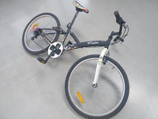 BICI BTWIN POPLY NEGRA 24" PULGADAS DECATHLON