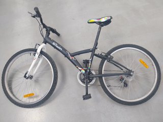 BICI BTWIN POPLY NEGRA 24" PULGADAS DECATHLON