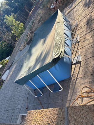 Piscina Outsunny Rectangular 3000L