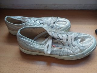 Superga Zapatillas Doradas/Plateadas