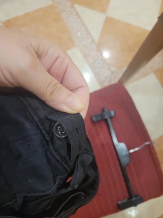 Pantalón cargo H&M negro