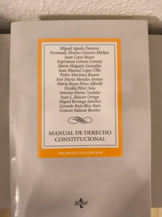 Manual de Derecho Constitucional